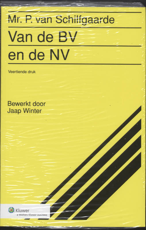 Omslag van Van de BV en de NV