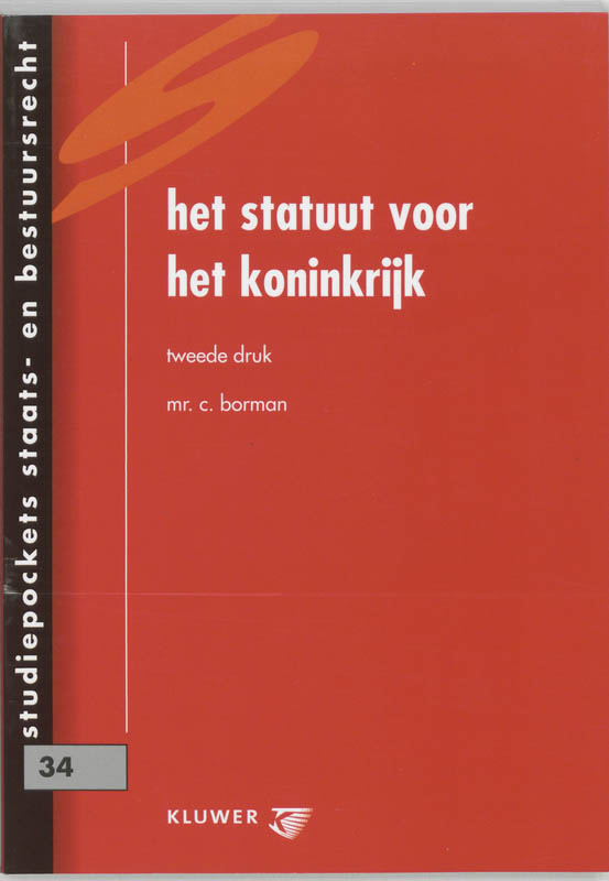 Omslag van Het Statuut voor het Koninkrijk