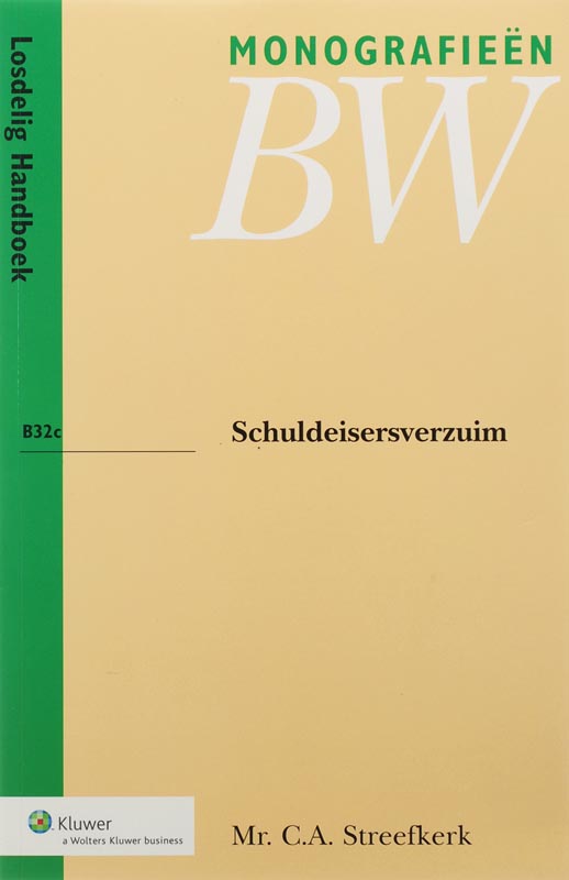 Omslag van Schuldeisersverzuim