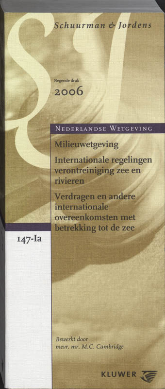 Omslag van Milieuwetgeving