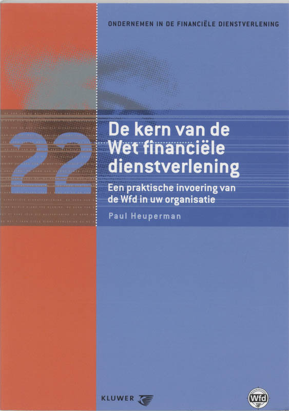 Omslag van De kern van de Wet financiele dienstverlening