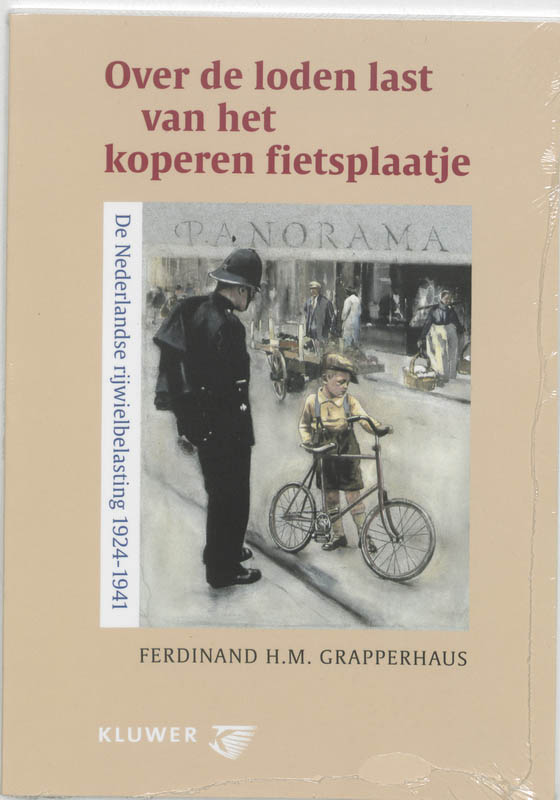 Omslag van Over de loden last van het koperen fietsplaatje