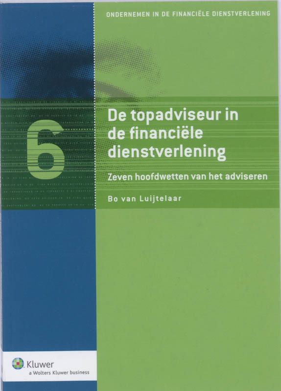 Omslag van De topadviseur in de financiele dienstverlening