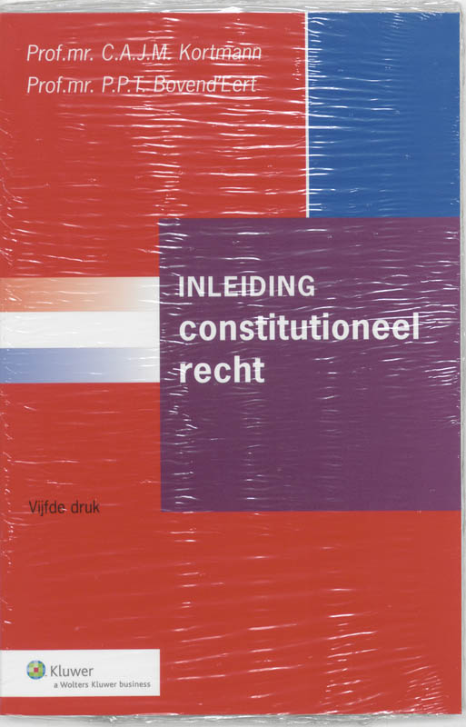 Omslag van Inleiding constitutioneel recht