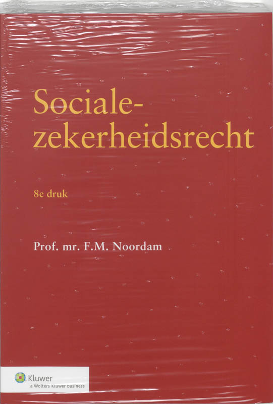 Omslag van Socialezekerheidsrecht