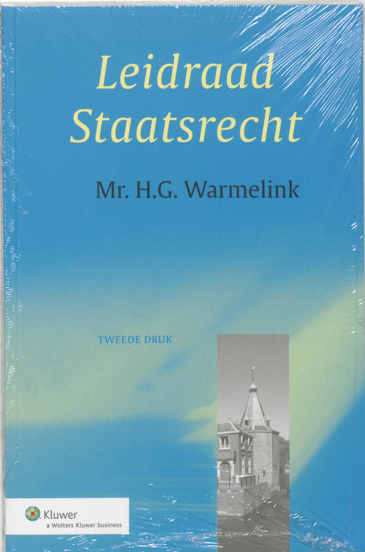 Omslag van Leidraad Staatsrecht
