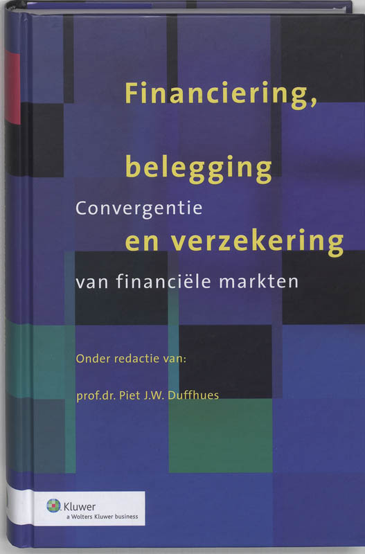Omslag van Financiering, belegging en verzekering