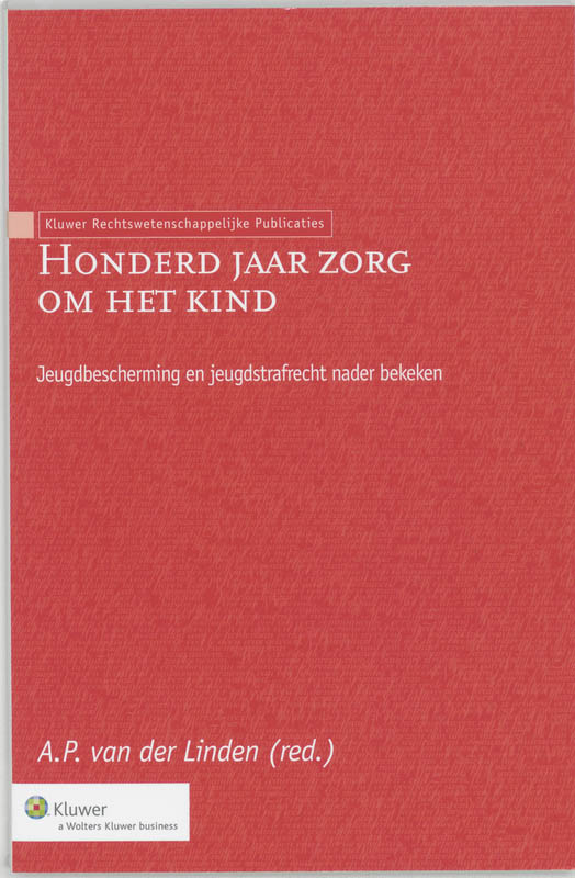 Omslag van Honderd jaar zorg om het kind