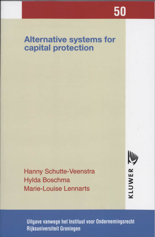 Omslag van Alternative systems for capital protection
