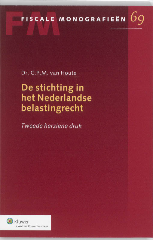 Omslag van De stichting in het Nederlandse belastingrecht