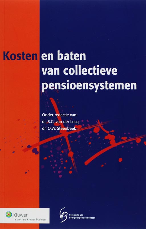Omslag van Kosten en baten van collectieve pensioensystemen