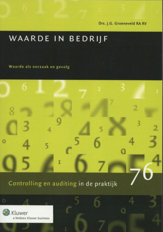 Omslag van Waarde in bedrijf