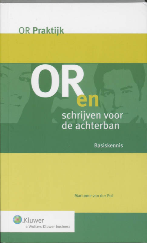 Omslag van OR en schrijven voor de achterban