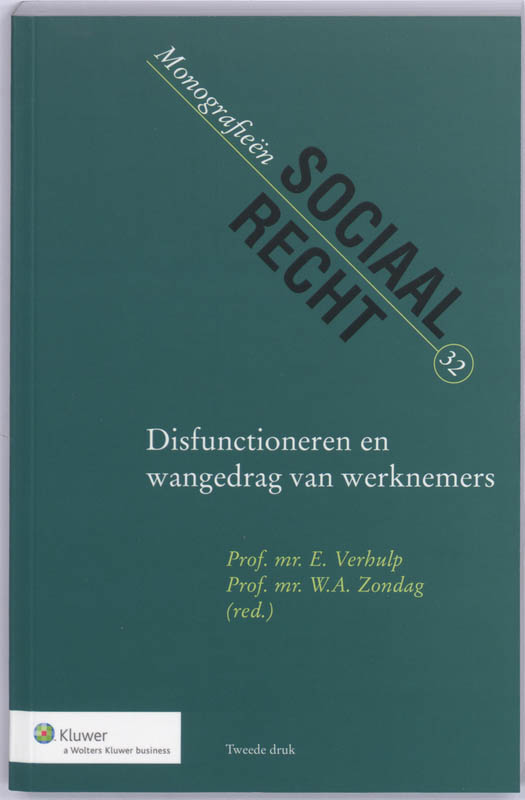 Omslag van Disfunctioneren en wangedrag van werknemers