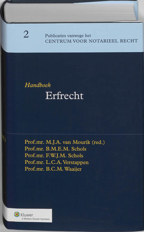 Omslag van Handboek Erfrecht