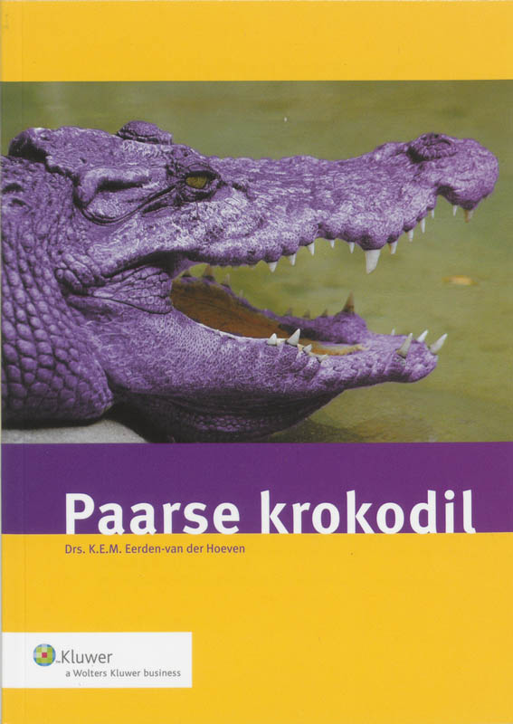 Omslag van Paarse Krokodil