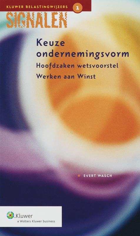 Omslag van Keuze ondernemingsvorm