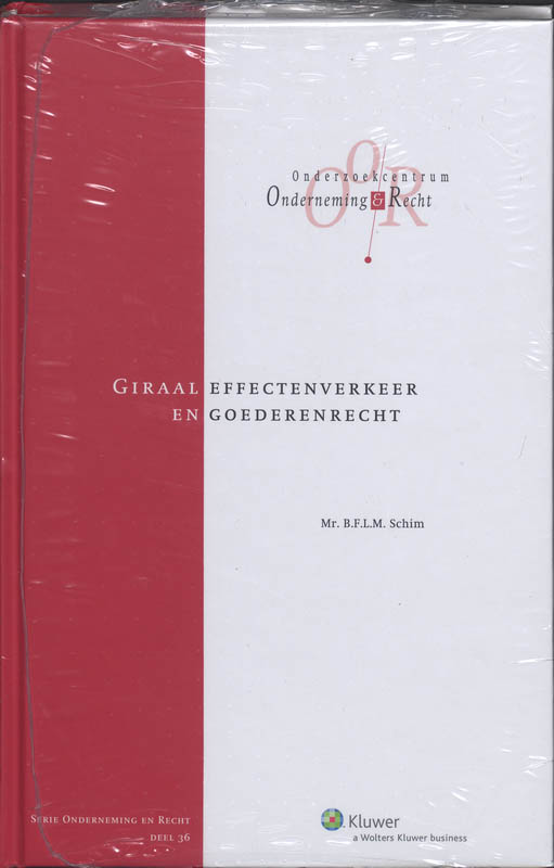 Omslag van Giraal effectenverkeer en goederenrecht