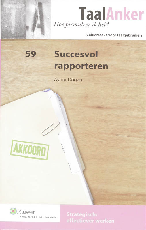 Omslag van Succesvol rapporteren