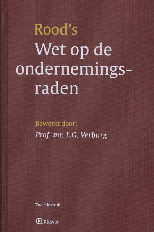 Omslag van Rood's Wet op de ondernemingsraden
