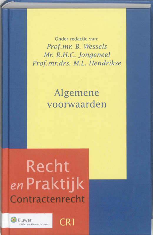 Omslag van Algemene voorwaarden