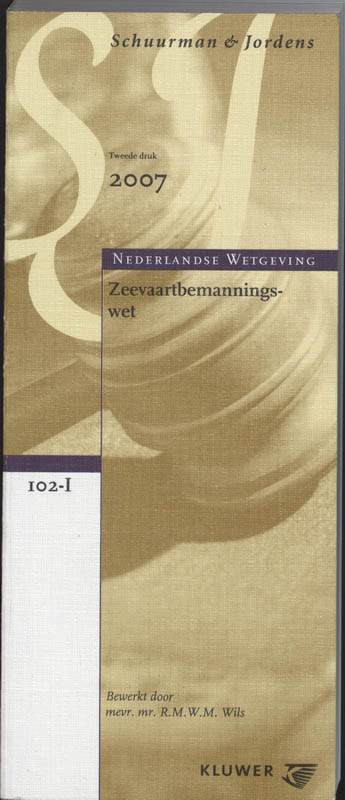 Omslag van Zeevaartbemanningswet