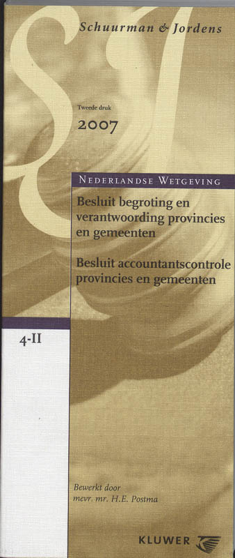 Omslag van Besluit begroting en verantwoording provincies en gemeenten