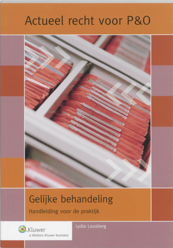 Omslag van Gelijke behandeling