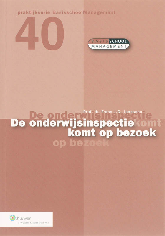 Omslag van De onderwijsinspectie komt op bezoek