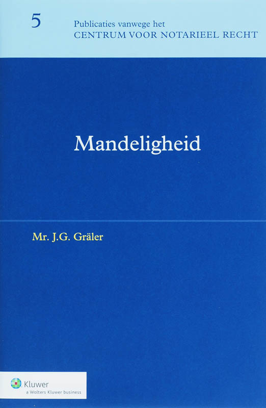 Omslag van Mandeligheid
