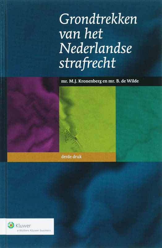 Omslag van Grondtrekken van het Nederlandse strafrecht