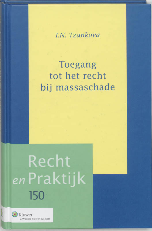 Omslag van Toegang tot het recht bij massaschade