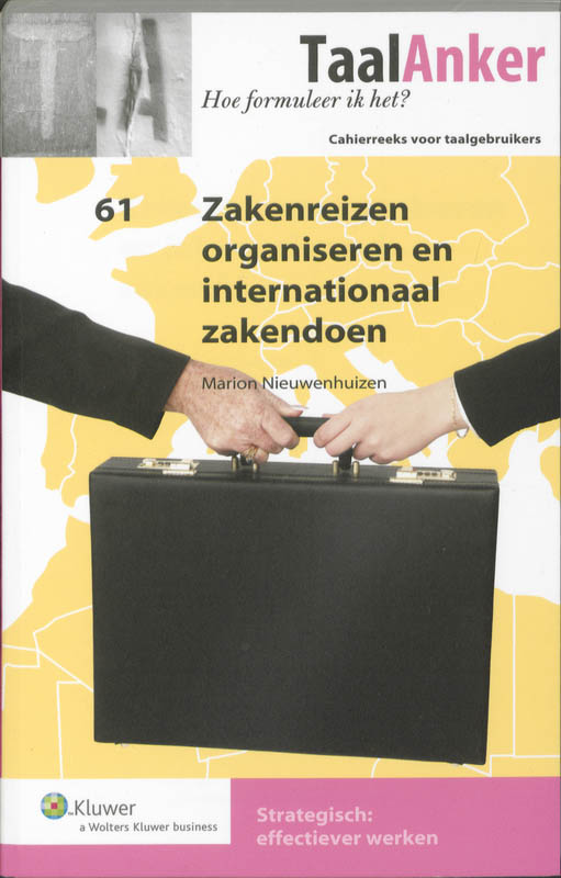 Omslag van Zakenreizen organiseren en internationaal zakendoen