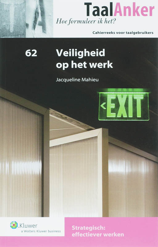Omslag van Veiligheid op het werk