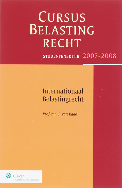 Omslag van Studenteneditie 2007-2008