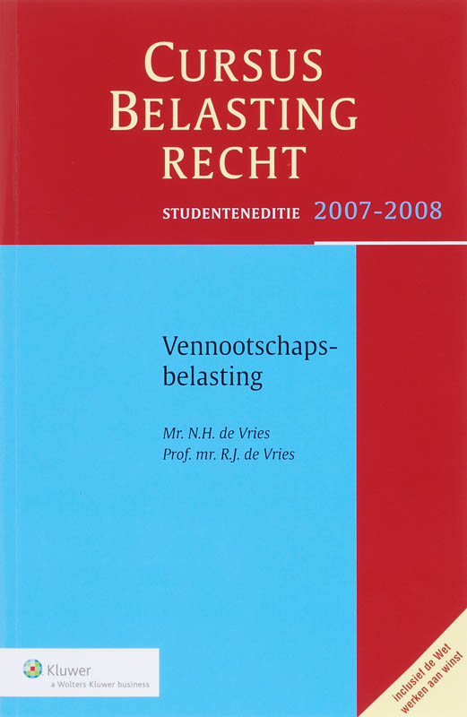 Omslag van Studenteneditie 2007-2008