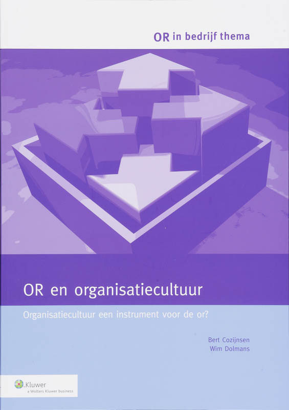 Omslag van OR en organisatiecultuur