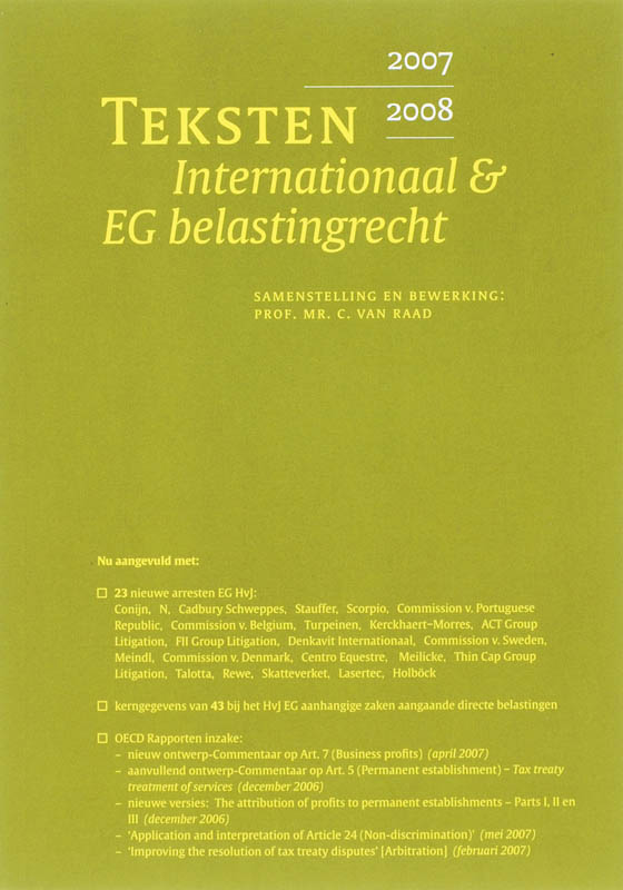 Omslag van 2007/2008