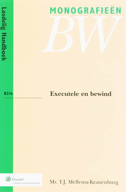 Omslag van Executele en bewind