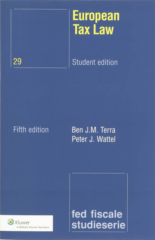 Omslag van European Tax Law