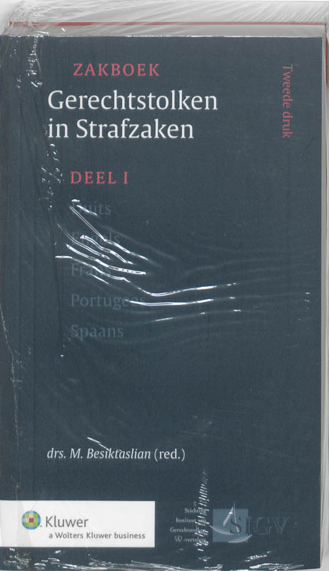 Omslag van Zakboek Gerechtstolken in Strafzaken