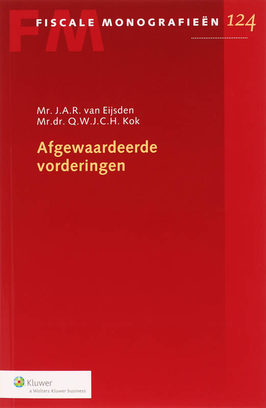 Omslag van Afgewaardeerde vorderingen