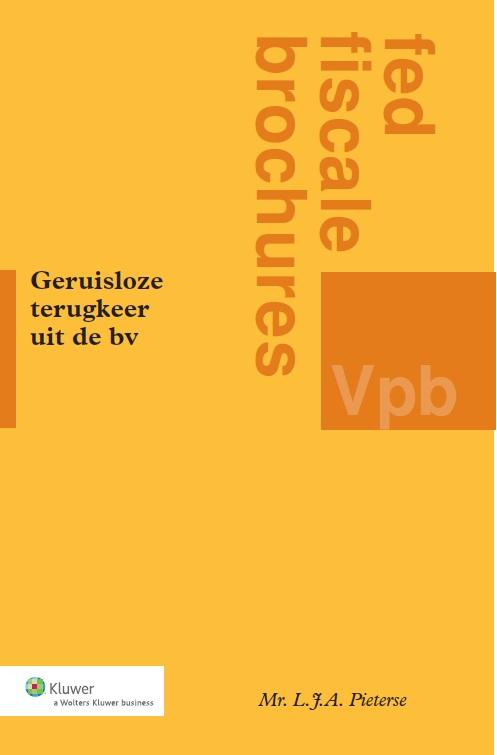 Omslag van Geruisloze terugkeer uit de BV