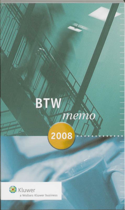 Omslag van BTW memo 2008