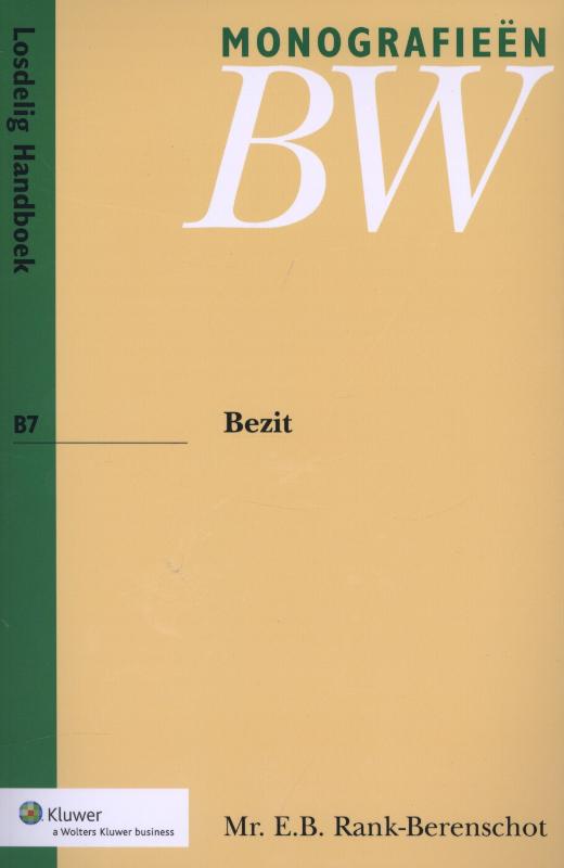Omslag van Bezit en rechtsgevolgen van bezit