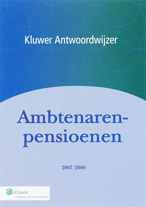Omslag van Ambtenarenpensioenen