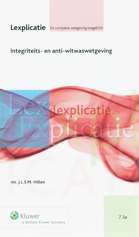 Omslag van Integriteits- en anti-witwaswetgeving