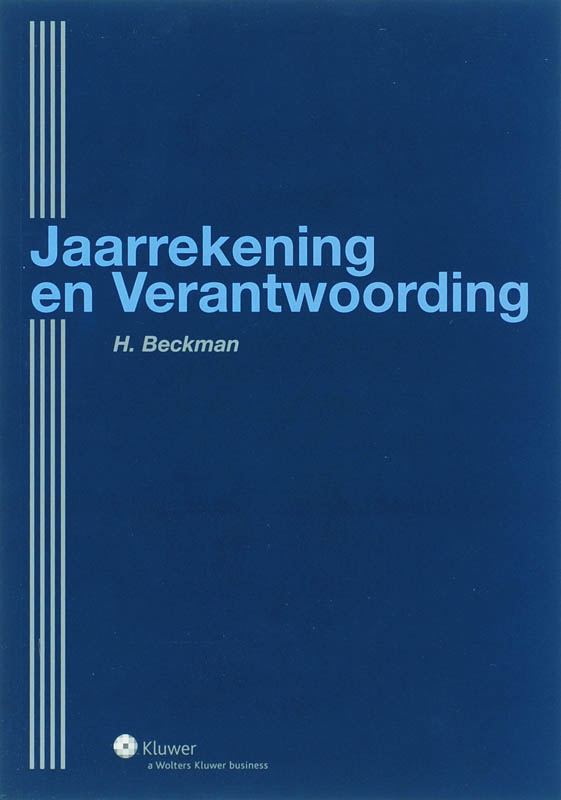 Omslag van Jaarrekening en Verantwoording