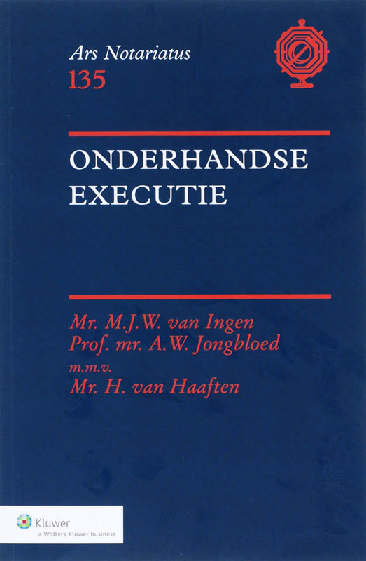 Omslag van Onderhandse executie