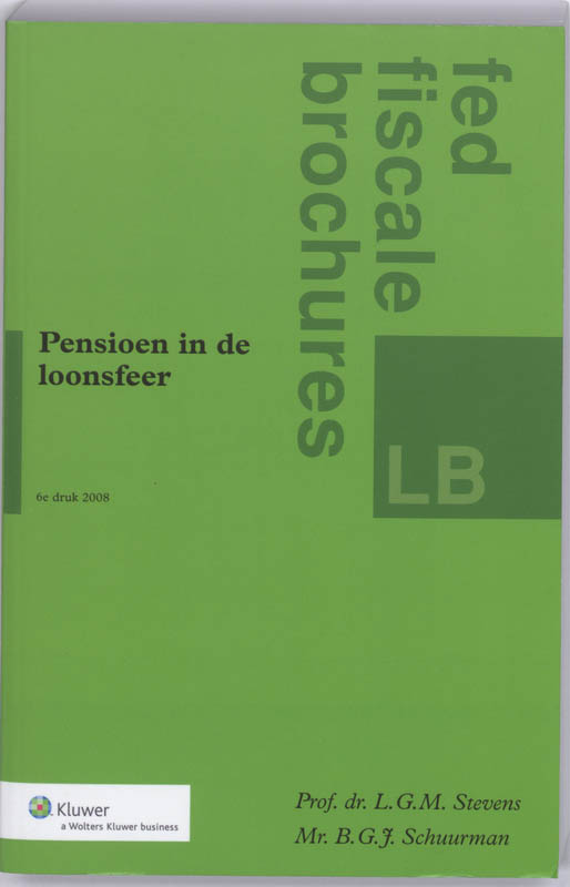 Omslag van Pensioen in de loonsfeer